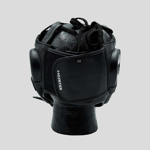 Ringside Hunter Series Cheek Head Guard Black/White