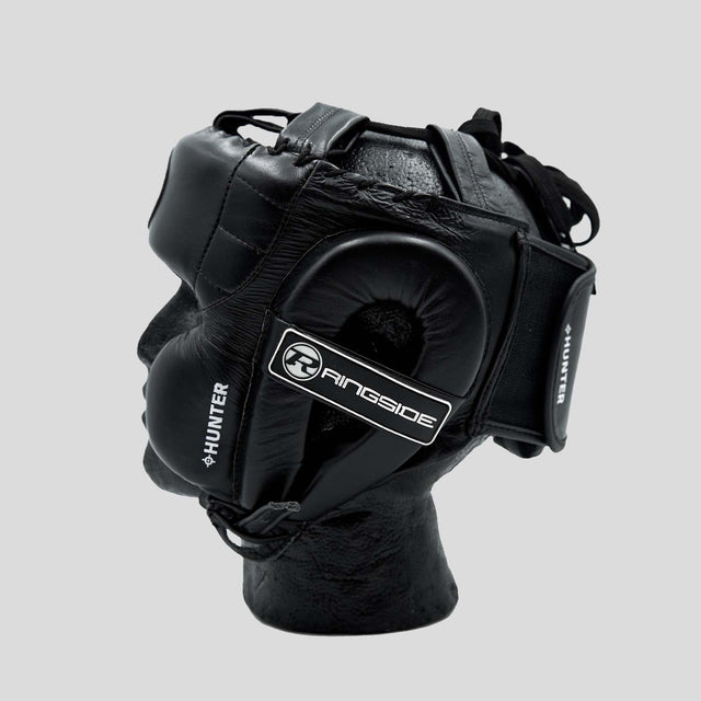 Ringside Hunter Series Cheek Head Guard Black/White
