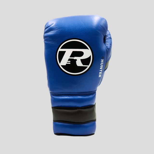 Ringside Hunter Series Lace Boxing Gloves Blue/Black