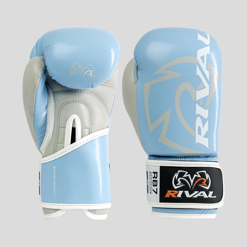 Rival RB7 Fitness Plus Bag Gloves Blue/Grey