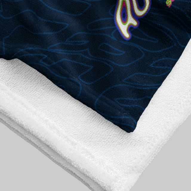 Roll Supreme Acid Rave Towel Navy