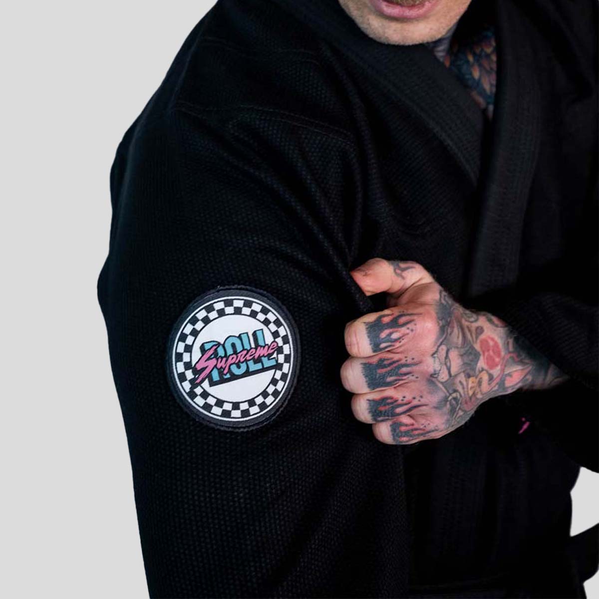 Roll Supreme The Finisher Bjj Gi Black