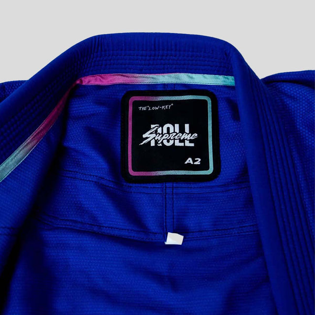 Roll Supreme The Low Key BJJ Gi Blue