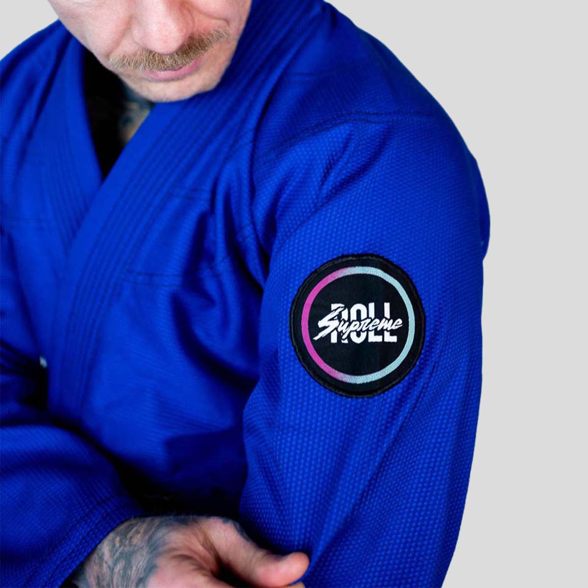 Roll Supreme The Low Key BJJ Gi Blue
