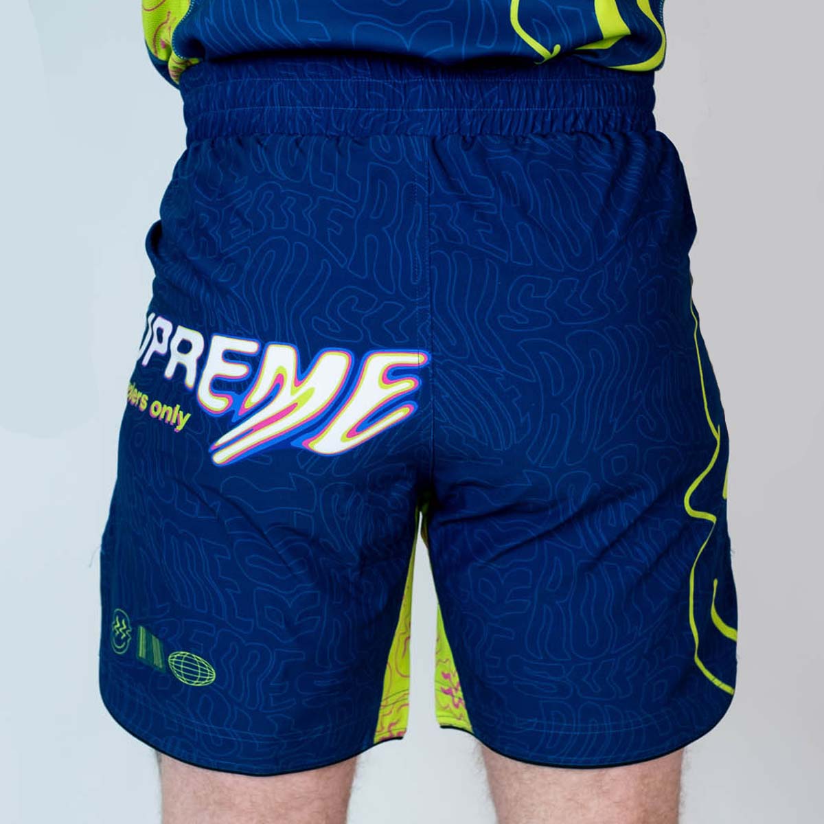 Roll Supreme The Rave Nuclear Candy Trip Fight Shorts
