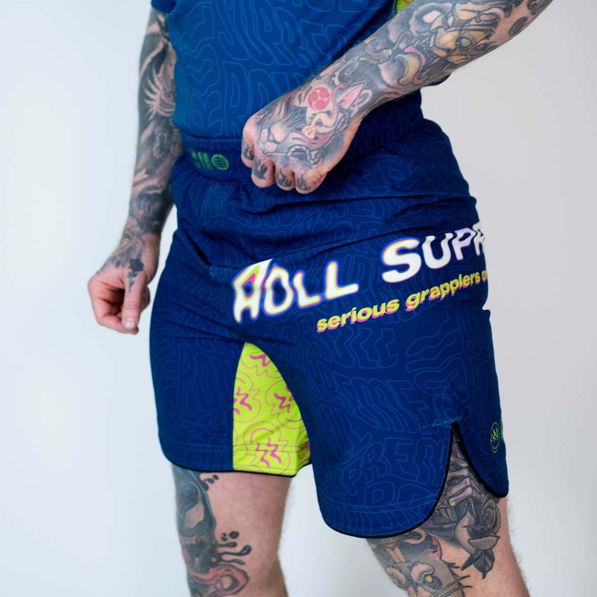 Roll Supreme The Rave Nuclear Candy Trip Fight Shorts