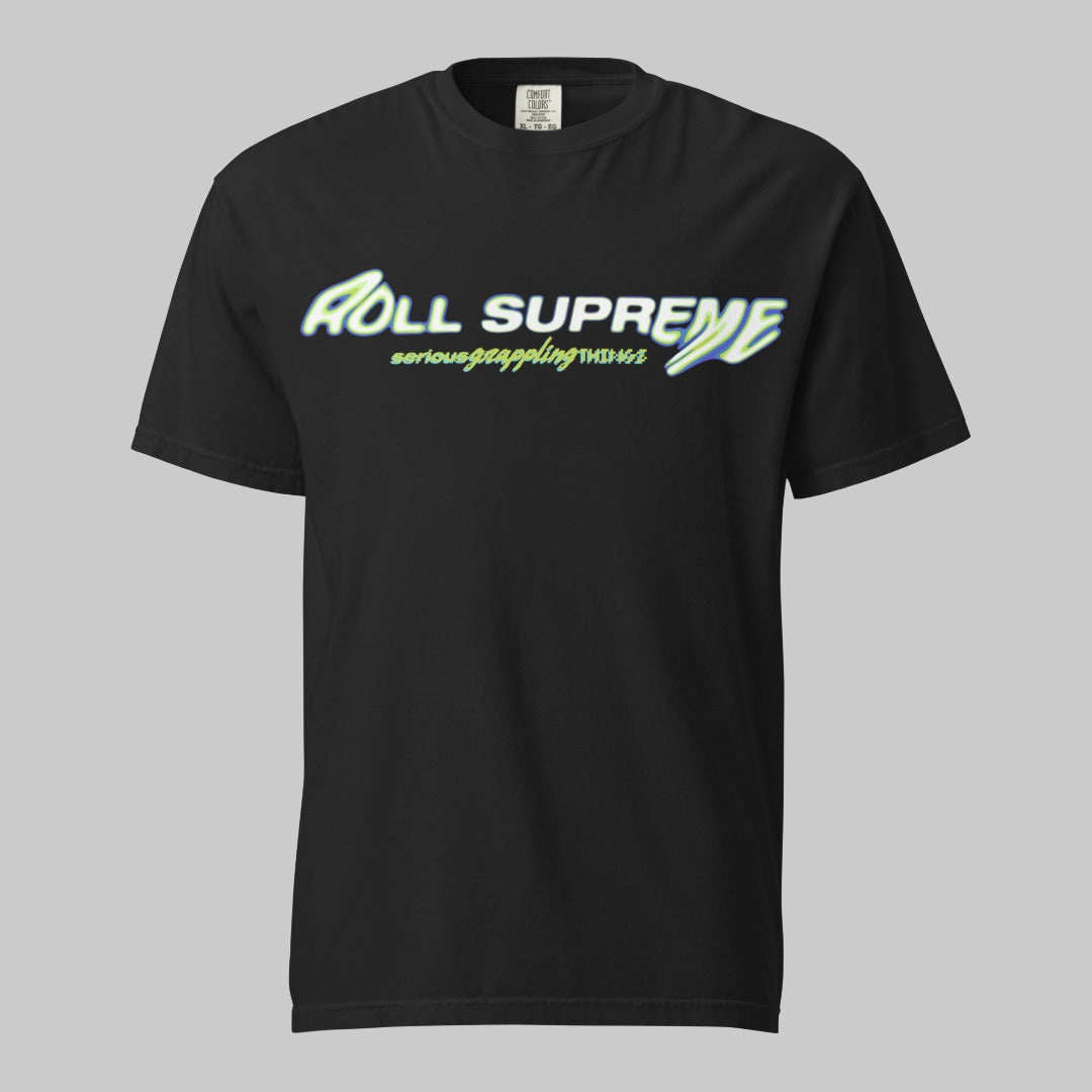 Roll Supreme Acid Rave T-Shirt Black/Green