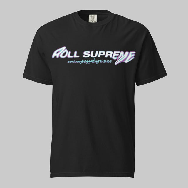 Roll Supreme Acid Rave T-Shirt Black/Purple
