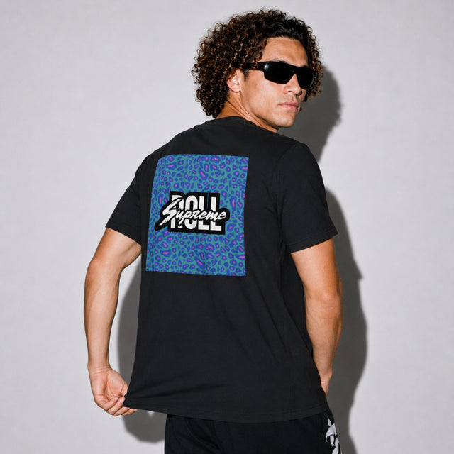 Roll Supreme The Butcher Logo T-Shirt Black/Purple