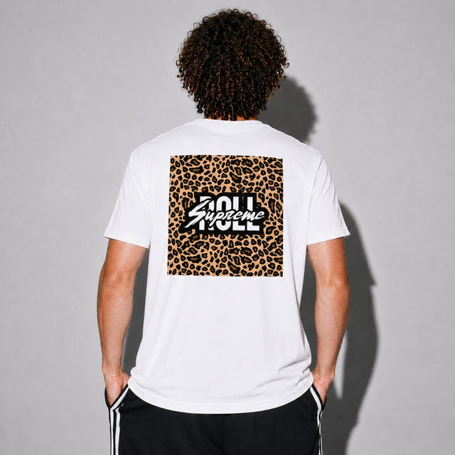 Roll Supreme The Butcher Logo T-Shirt White/Brown