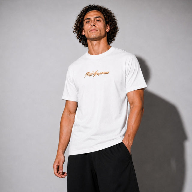 Roll Supreme The Butcher Logo T-Shirt White/Brown