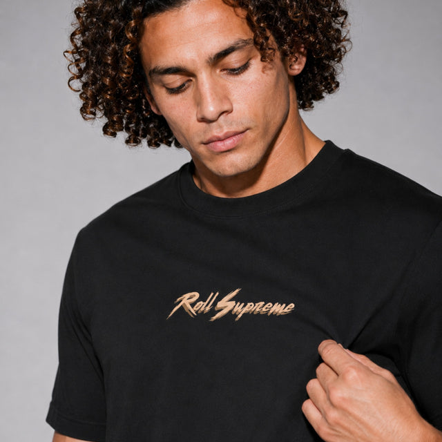 Roll Supreme The Butcher T-Shirt Black/Brown