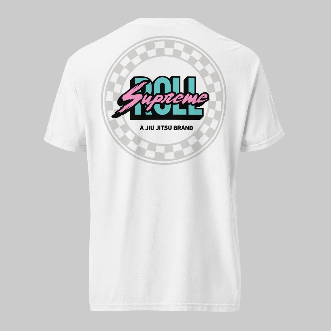 Roll Supreme The Finisher Emblem T-Shirt White Back