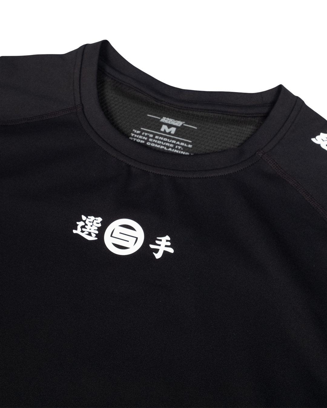 Scramble Senshu '26 Rash Guard Black in black, view 5 of 6