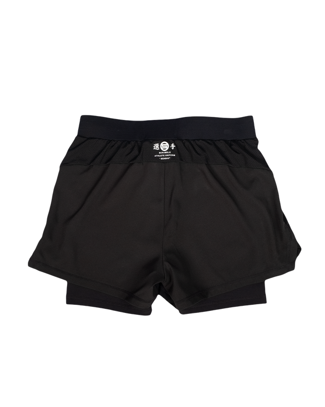 Scramble Senshu '26 Grappling Shorts Black in black, view 6 of 6