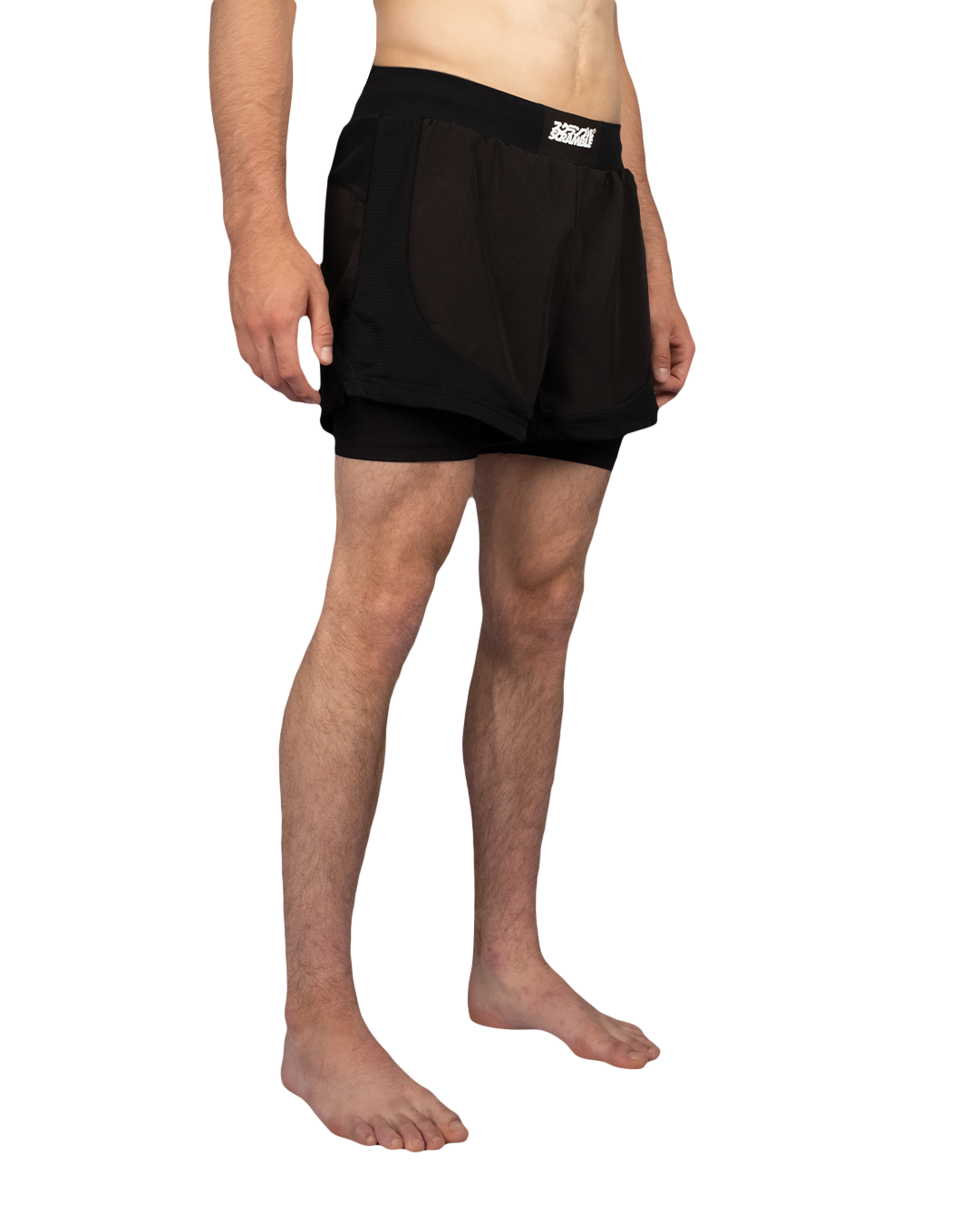 Scramble Senshu '26 Grappling Shorts Black in black, view 2 of 6