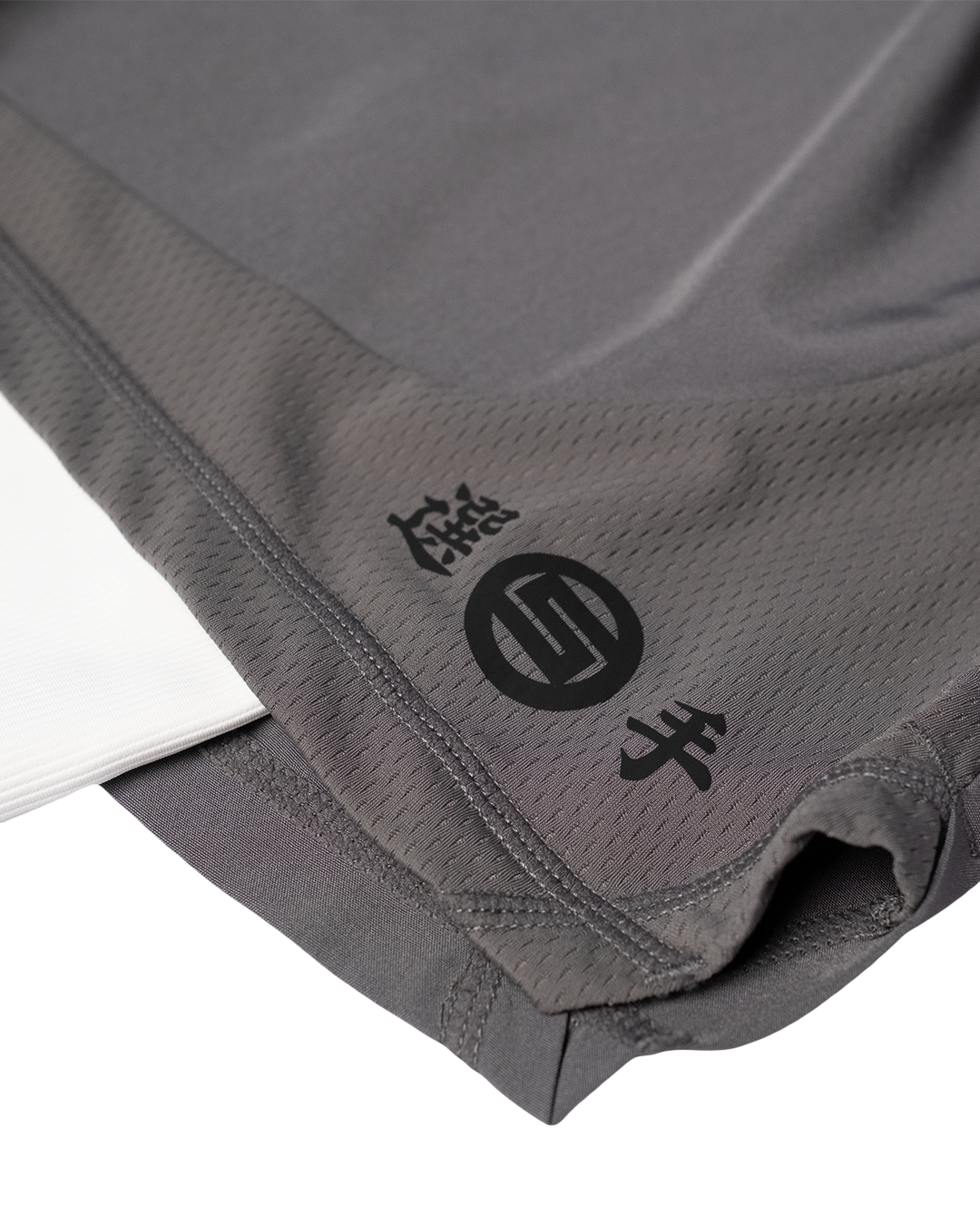 Scramble Senshu '26 Grappling Shorts White in white, view 6 of 6