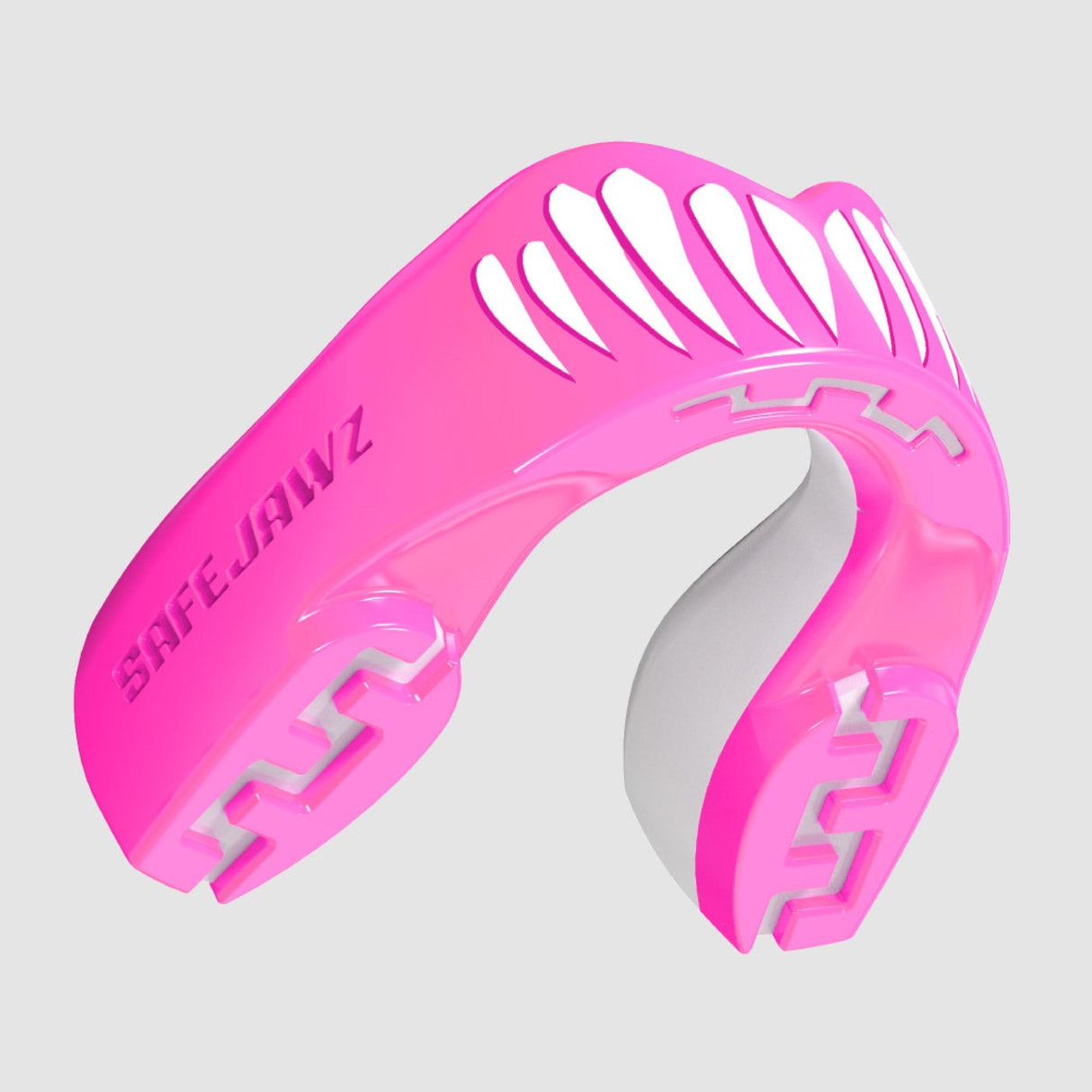 SAFEJAWZ Extro Series Pink Viper Mouthguard