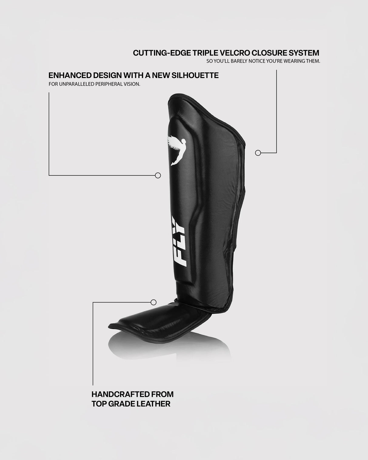 Fly Spectre M 2.0 MMA Shin Guards Black