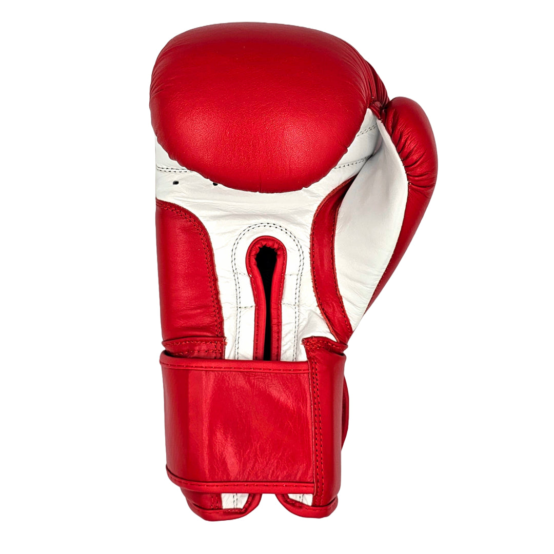 Pro-Box Super-Spar Leather Boxing Gloves Red 16oz