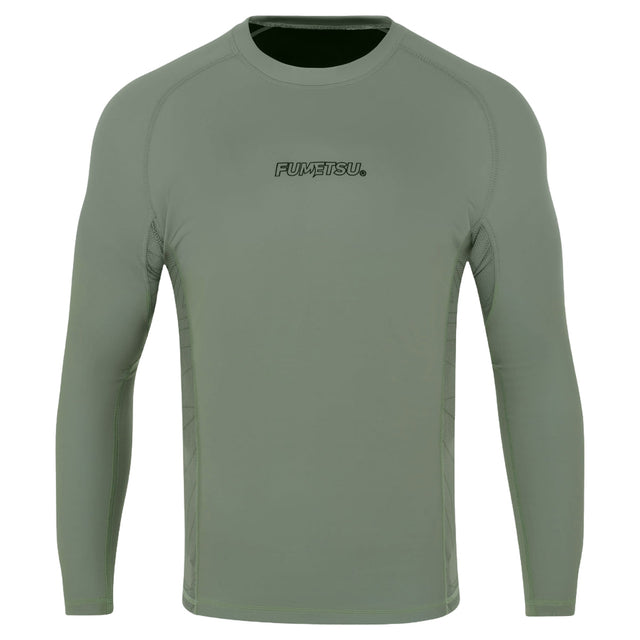 Fumetsu Icon Womens Long Sleeve Rash Guard Sand