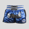 Sandee übernatürliche Kraft Thai Shorts Blau/Schwarz