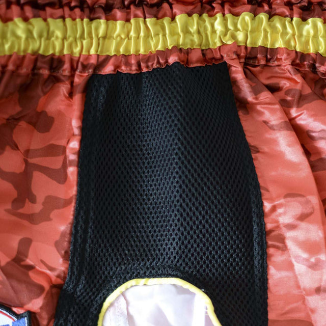 Sandee Supernatural Power Thai Shorts Red/Black