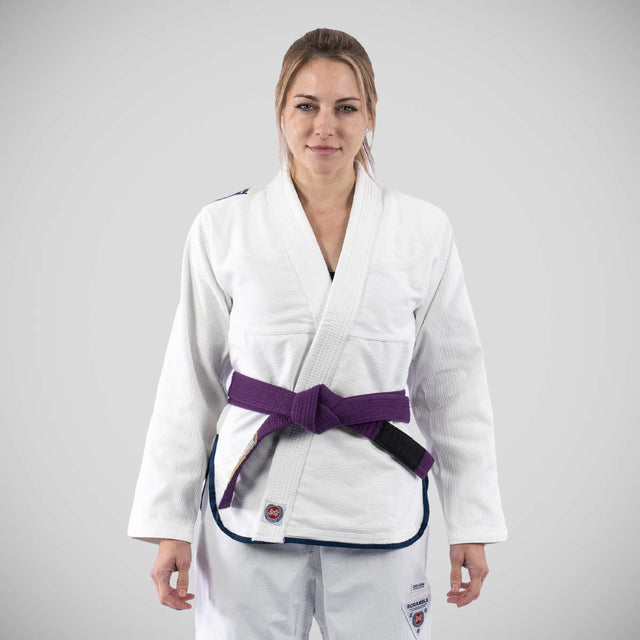 Scramble Athlete Womens BJJ Gi White