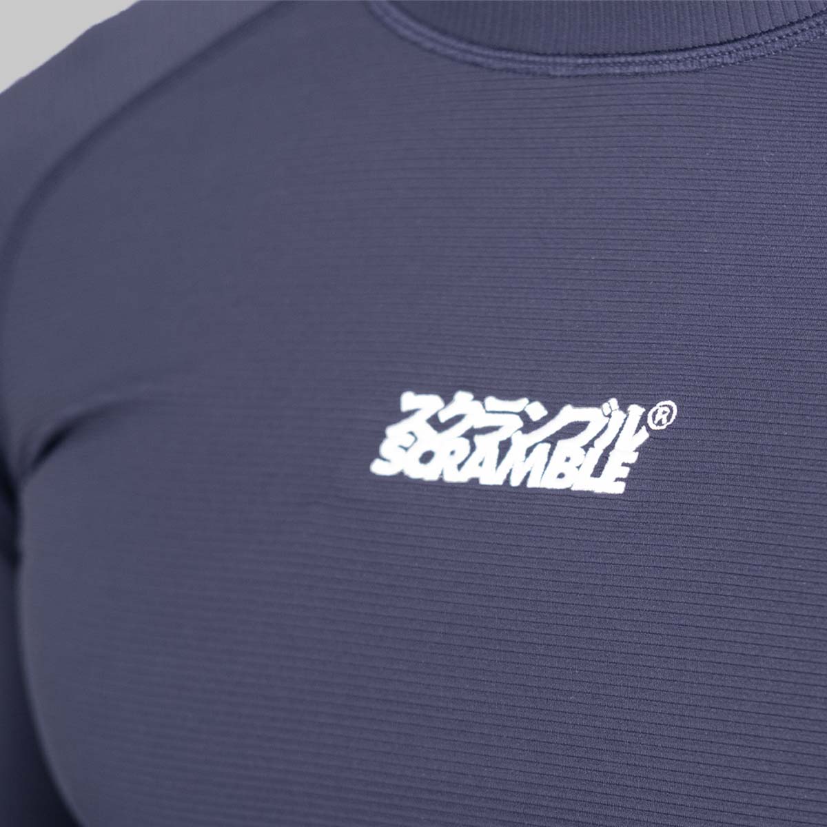 Scramble Hada Rash Guard Navy Blue