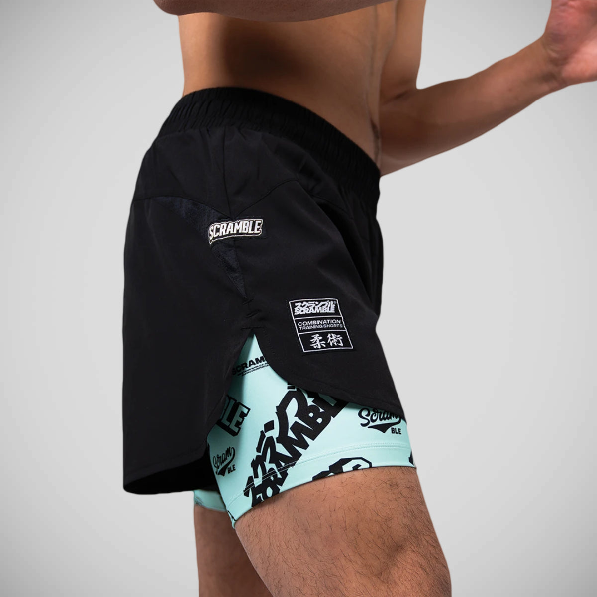 Скамбл логотип комбінації шортів Seafoam