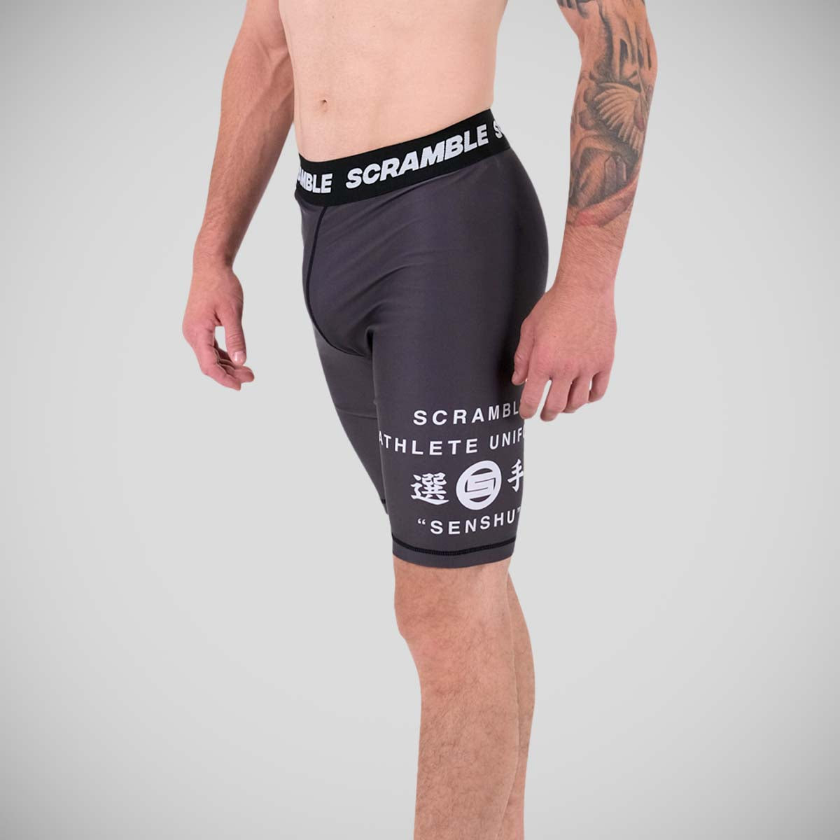 Scramble Senshu Vale Tudo Shorts Black/White