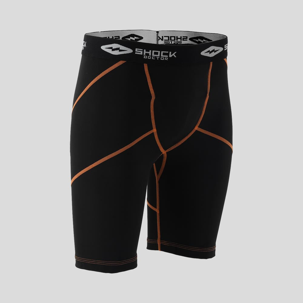 Shock Doctor 31790 Women's Compression Short with Pelvic Protector Black