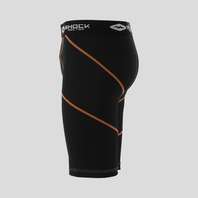 Shock Doctor 31790 Women's Compression Short with Pelvic Protector Black
