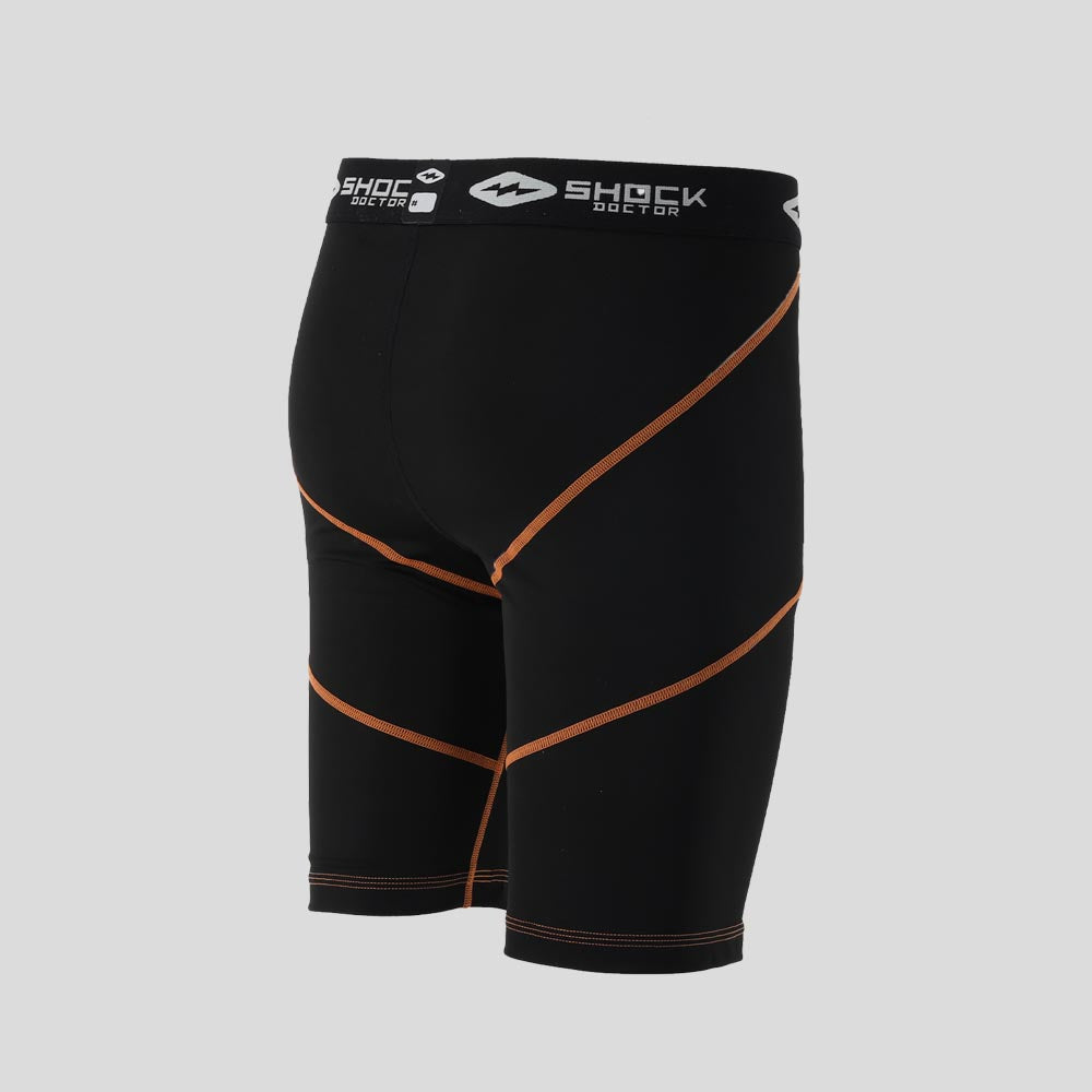 Shock Doctor 31790 Women's Compression Short with Pelvic Protector Black