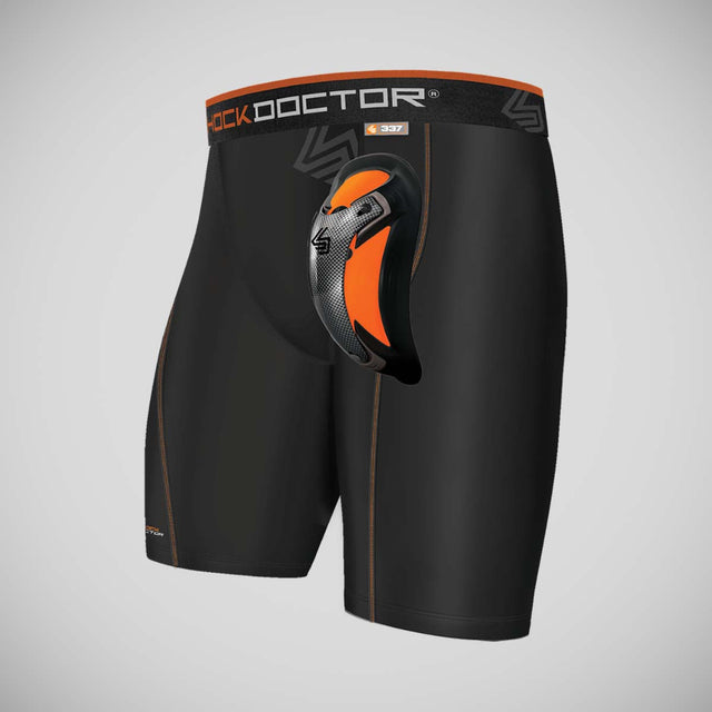 Shock Doctor UltraPro Compression Short/Ultra Carbon Flex Cup Black