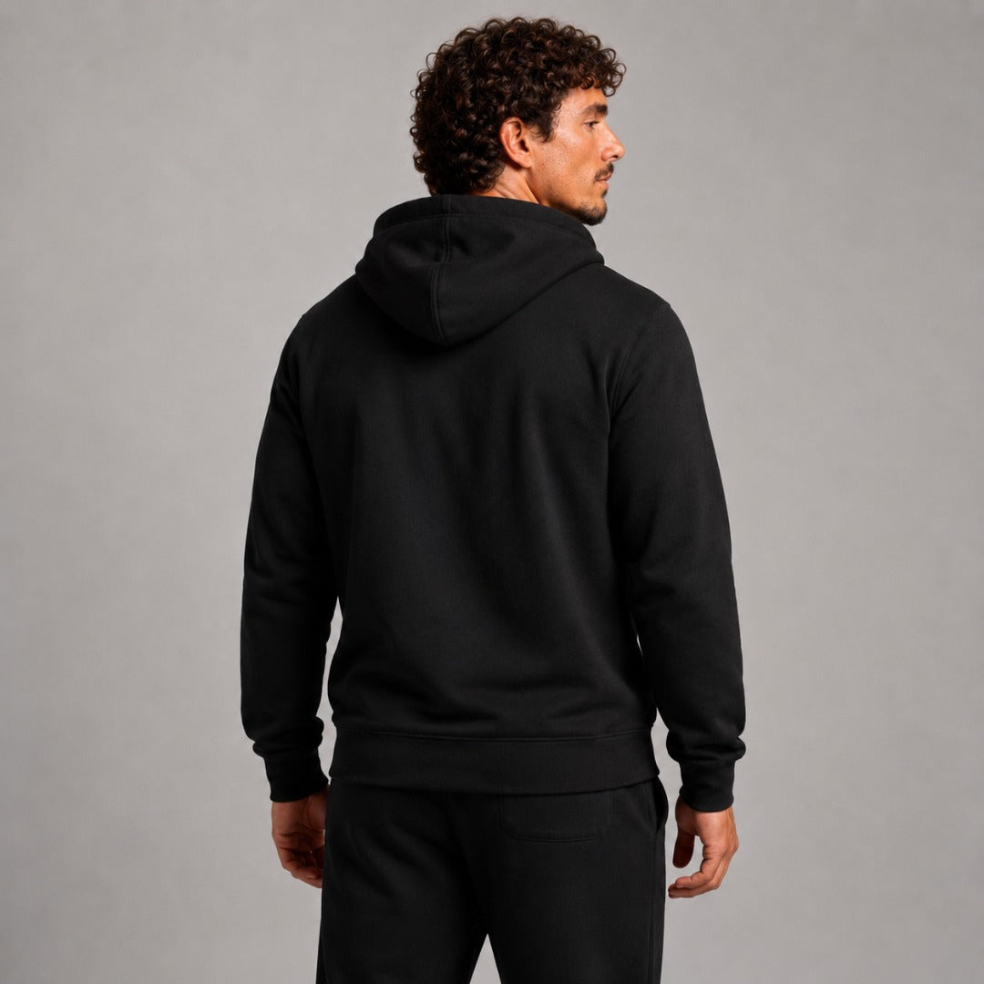 Fumetsu Signature Blur Hoodie Black Lifestyle 5