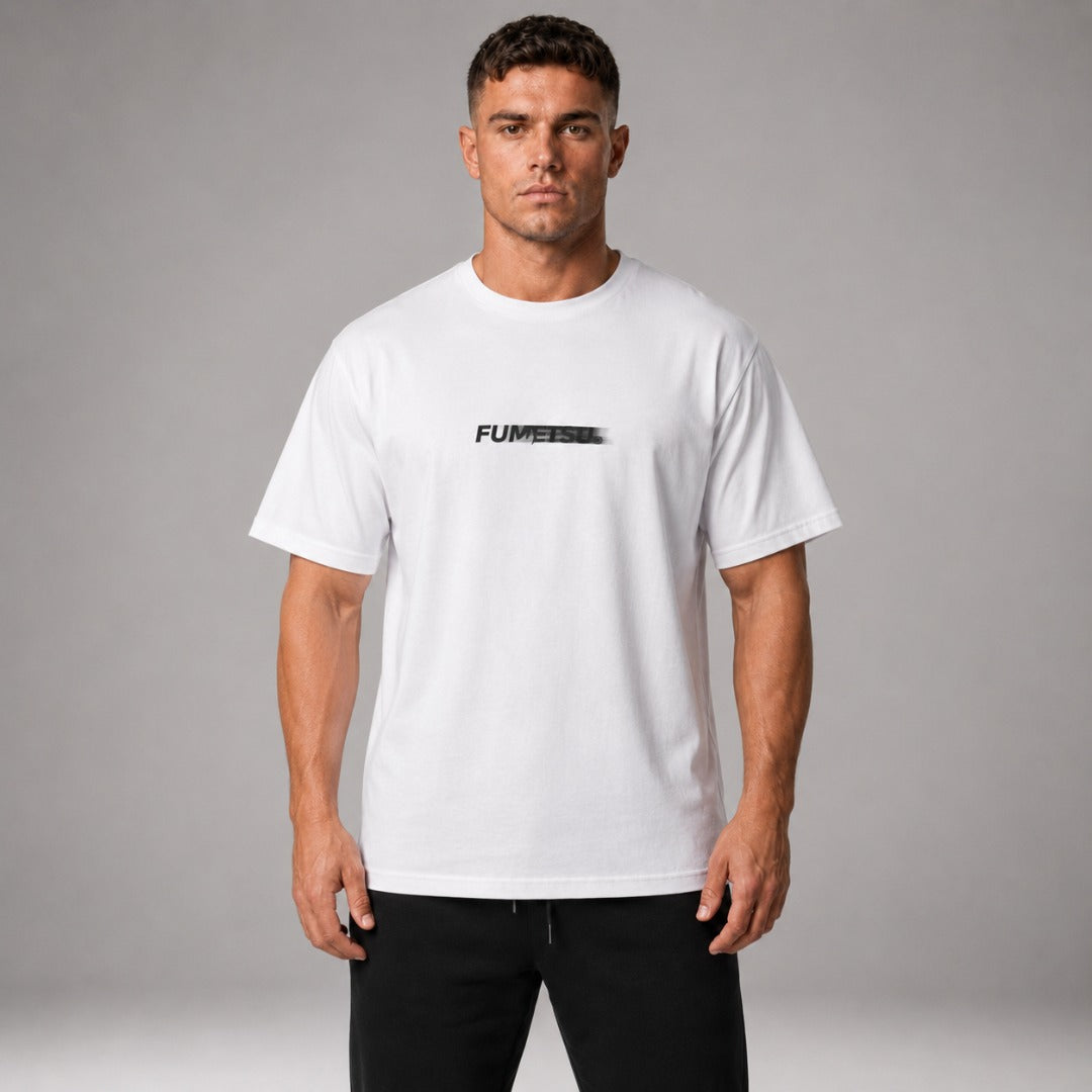 Fumetsu Signature Blur T-Shirt White