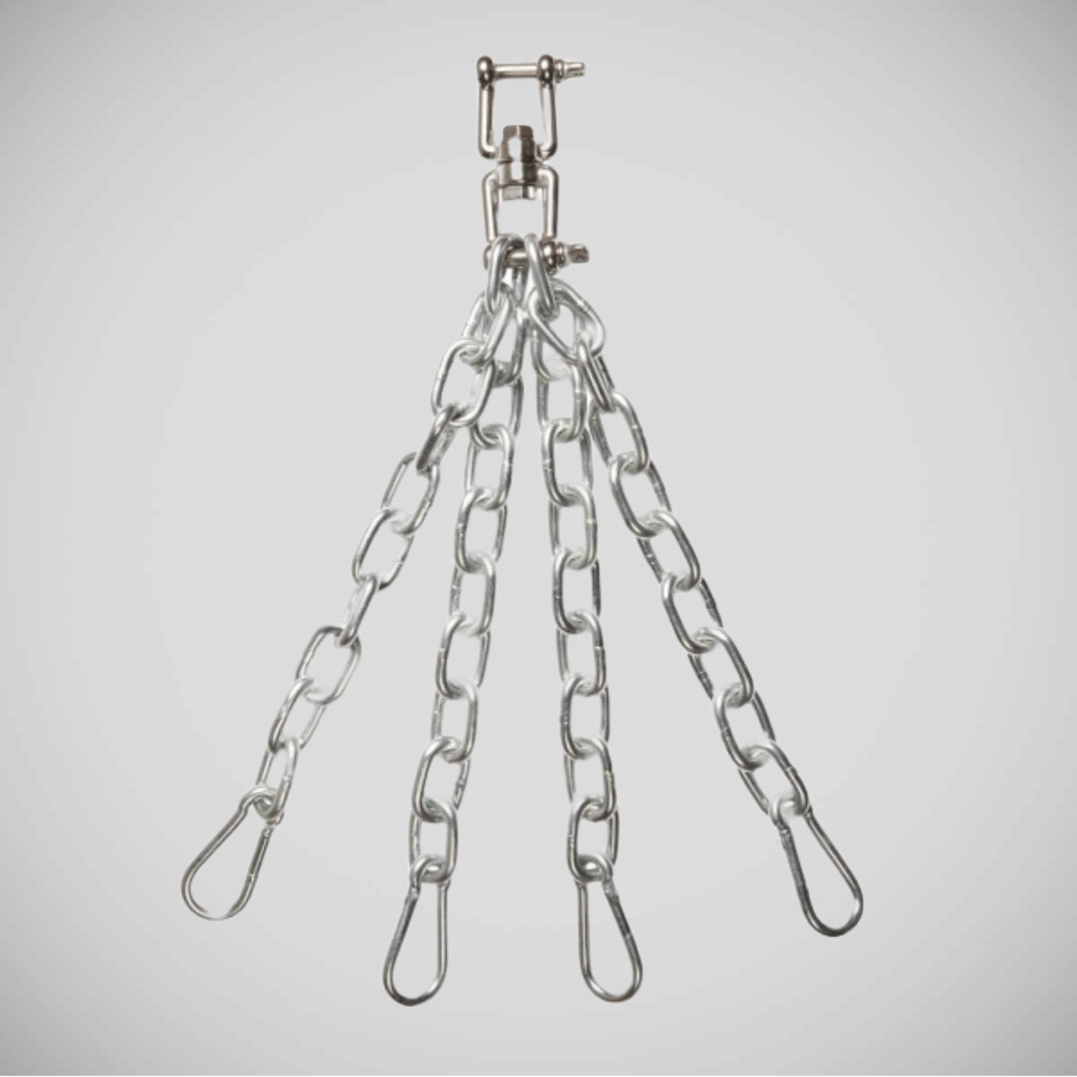 Pro-box comercial de peso comercial de cuatro piernas cadenas de saco de boxes de plata