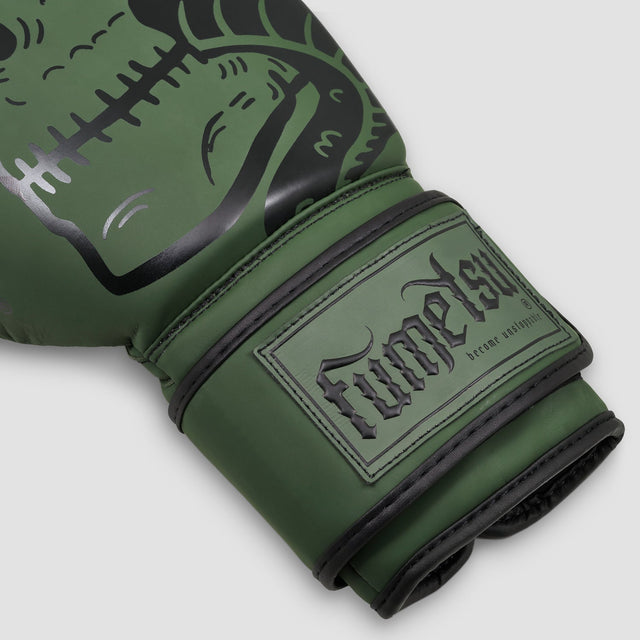Fumetsu Snake Eyes Boxing Gloves Khaki - side detail