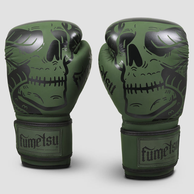 Fumetsu Snake Eyes Boxing Gloves Khaki - front view