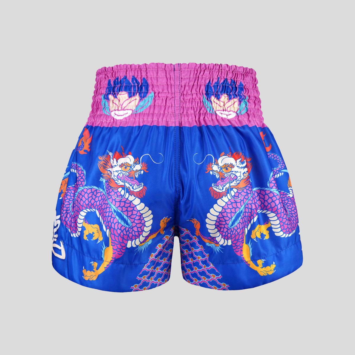 Tuff Sport MS686 Dragonforce Muay Thai Shorts Blue/Pink