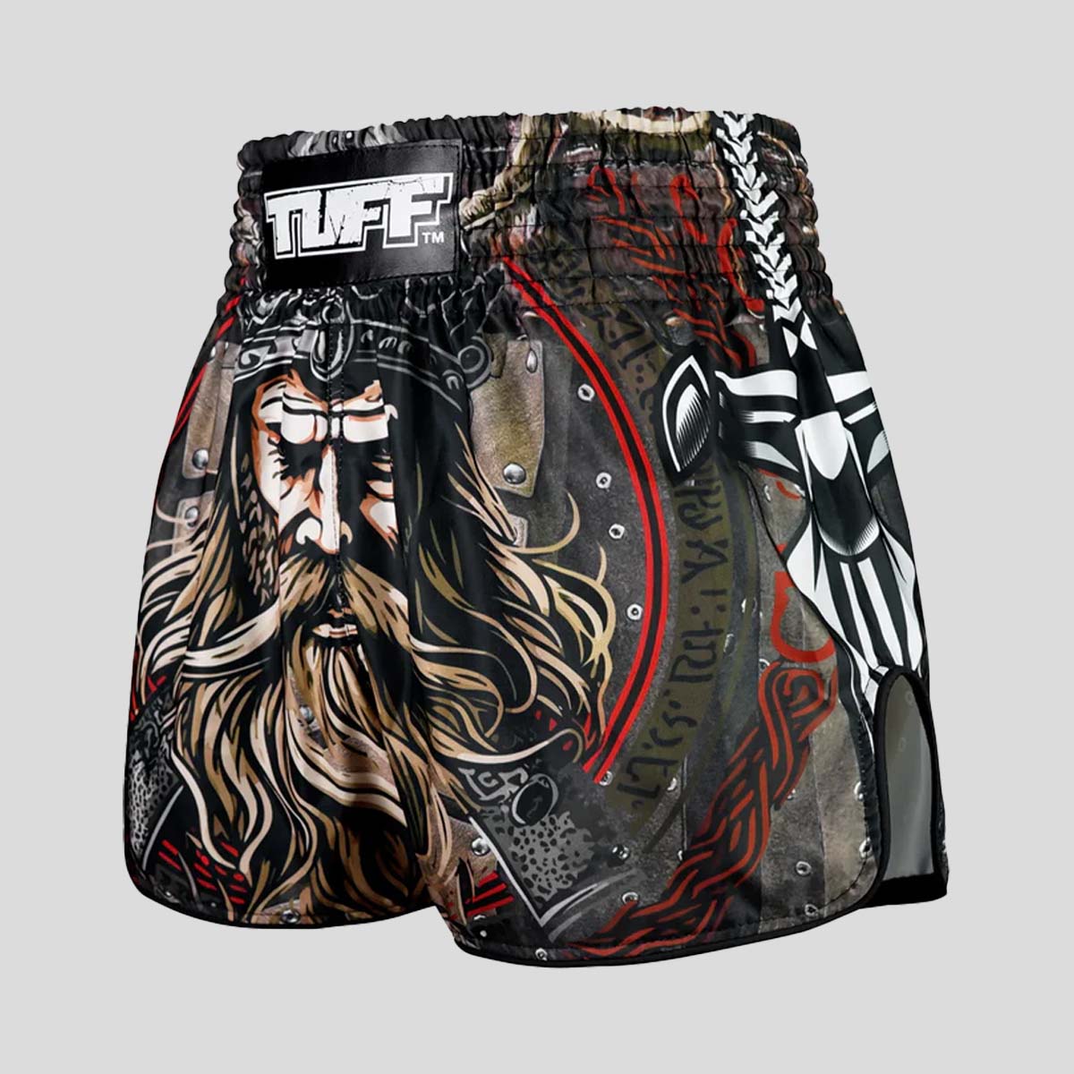 Tuff Sport RMS120 Berserkers retro-tăieturi mari Fury Muay Thailandez pantaloni scurți