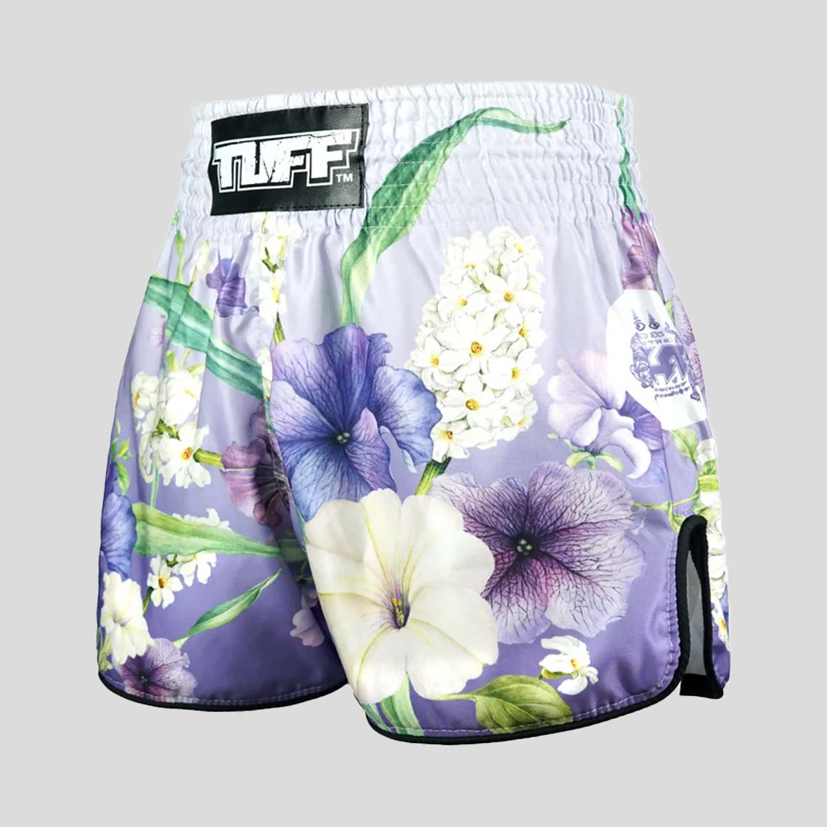 Tuff Sport RMS124 Purtă pantaloni scurți retro-purpuriu an-chan muay thailandez