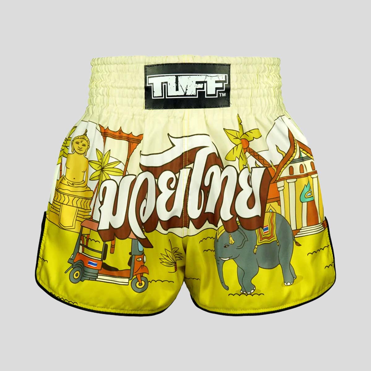 Tuff Sport RMS127 Hochgeschnittenes Retro die Sonnenscheinreise Muay Thai Shorts