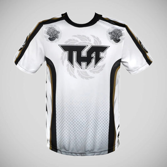 TUFF Sport White Rowel with Double Hanuman Head T-Shirt