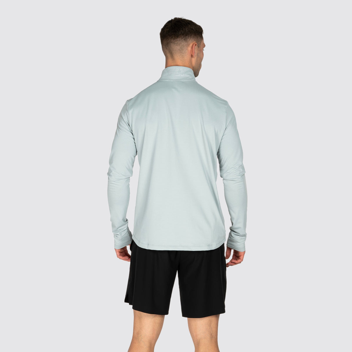 Fly Tempo 1/4 Zip Light Weight Running Top Grey