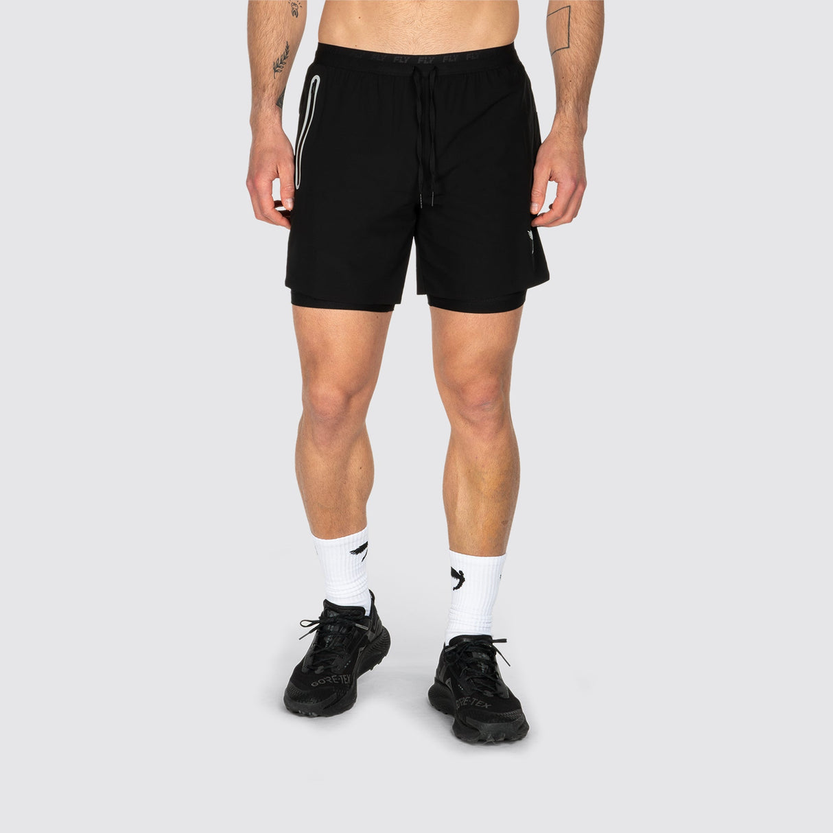 Fly Tempo 2-1 Shorts Black
