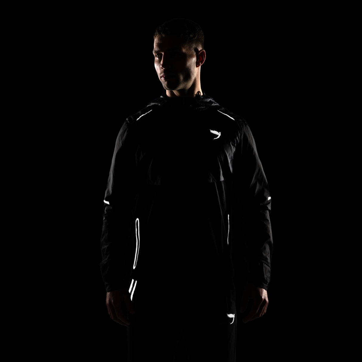 Fly Tempo Running Windbreaker Black