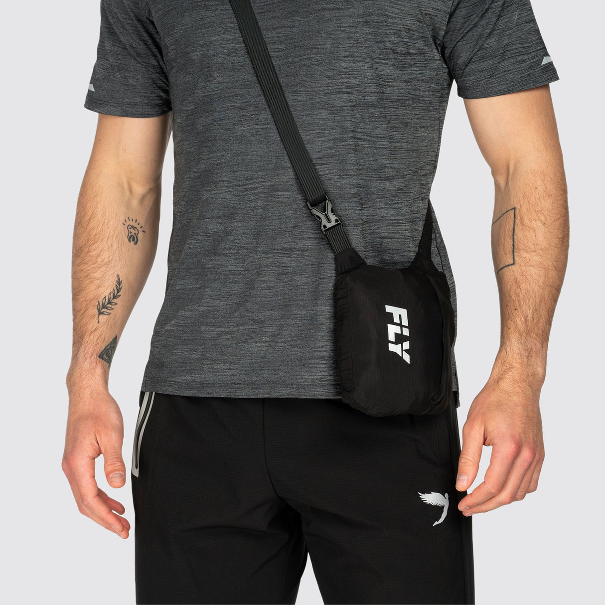 Fly Tempo Running Windbreaker Black