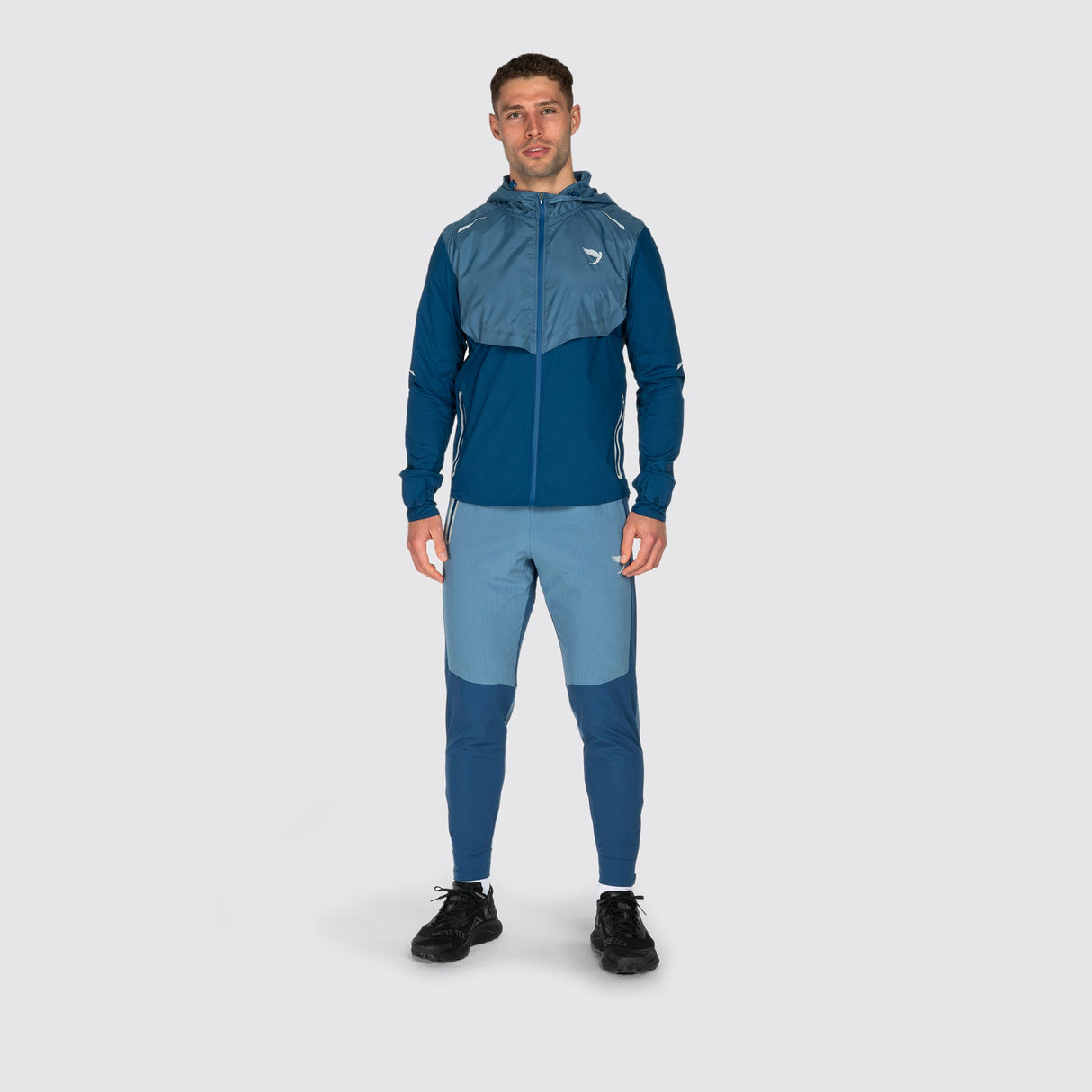 Fly Tempo Running Windbreaker Blue